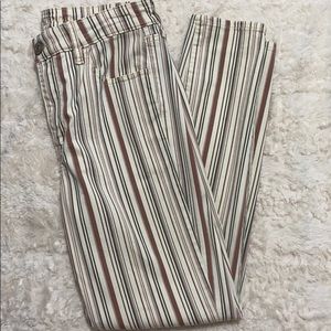 Striped Jeggings from American Eagle Size 12